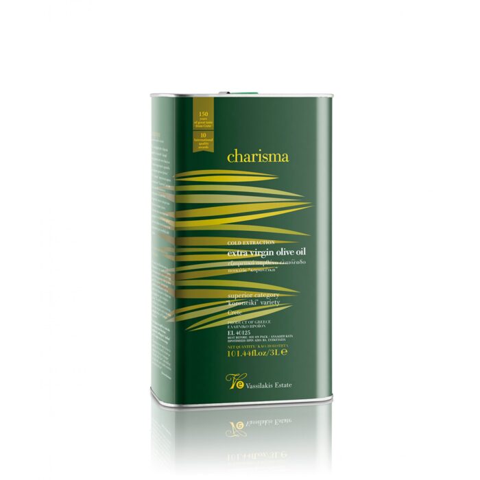 Charisma Ekstra Djevičansko Maslinovo Ulje – 3000ml Limeni kanister