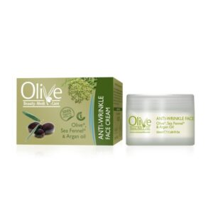 Minoan Life Anti-Wrinkle krema za lice – Maslinovo ulje, Komorač & Arganovo ulje-50ml