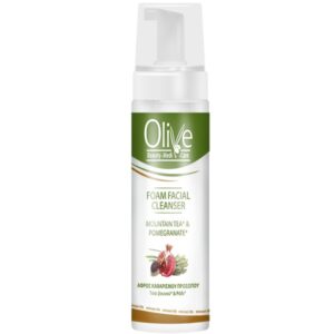 Minoan Life Pjenušavi čistač za lice – Maslina, Planinski čaj & Nar-150ml
