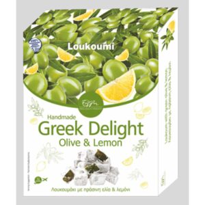 Grčki lokum – Maslina & Limun (150g kutija)