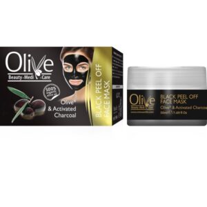 Minoan Life Crna peel-off maska za lice – Maslina & Aktivni ugalj-50ml
